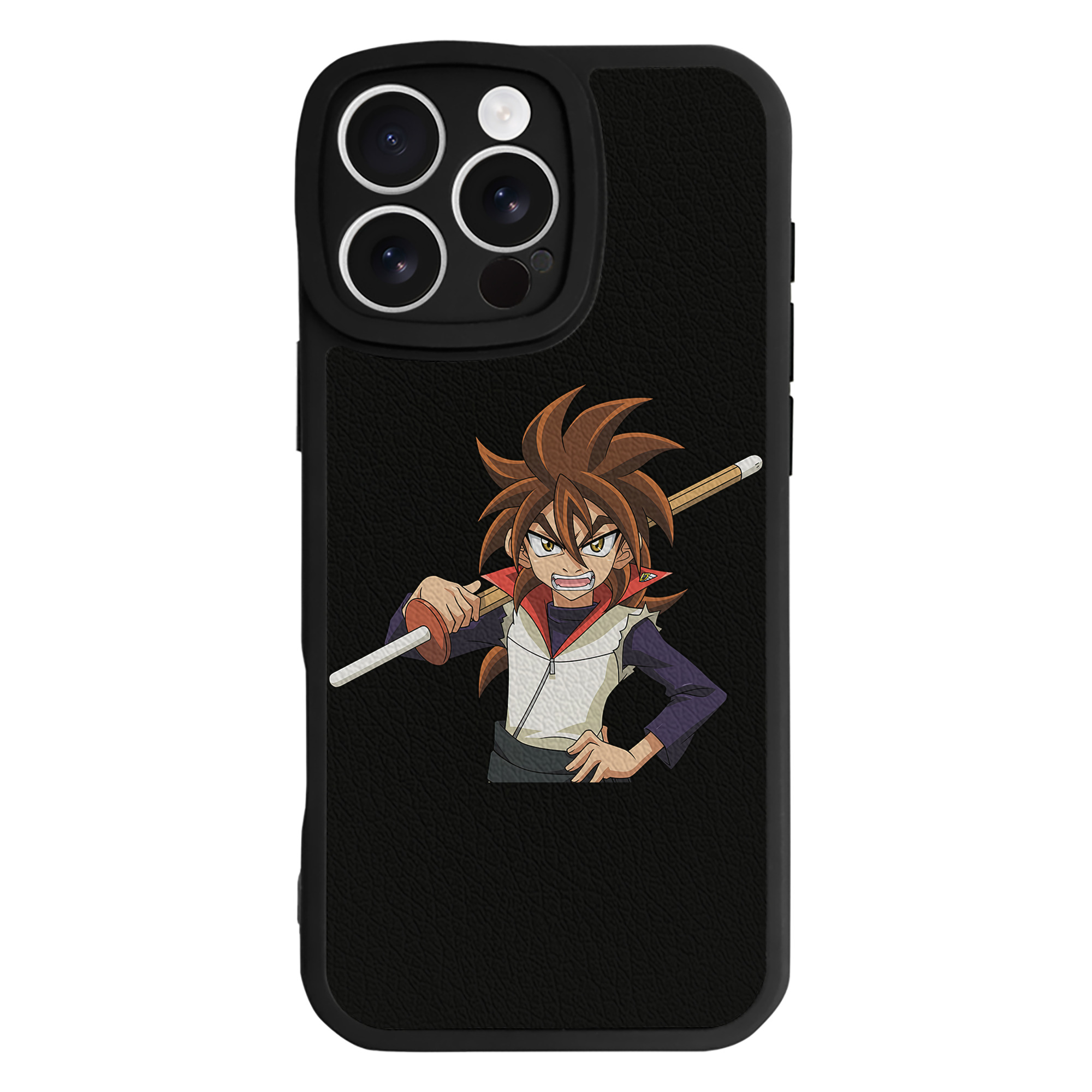 遊☆戯☆王 Yu-Gi-Oh! 【iPhone 16シリーズ対応】シリコンスマホケース（レザー調） 材質：シリコン